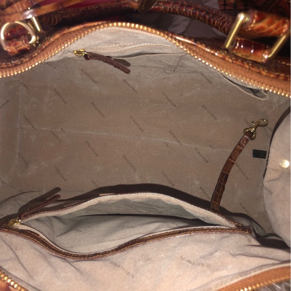 🌺Brand New🌺 BRAMIN Faye Toasted Almond Melbourne Satchel - Picture 10 of 10